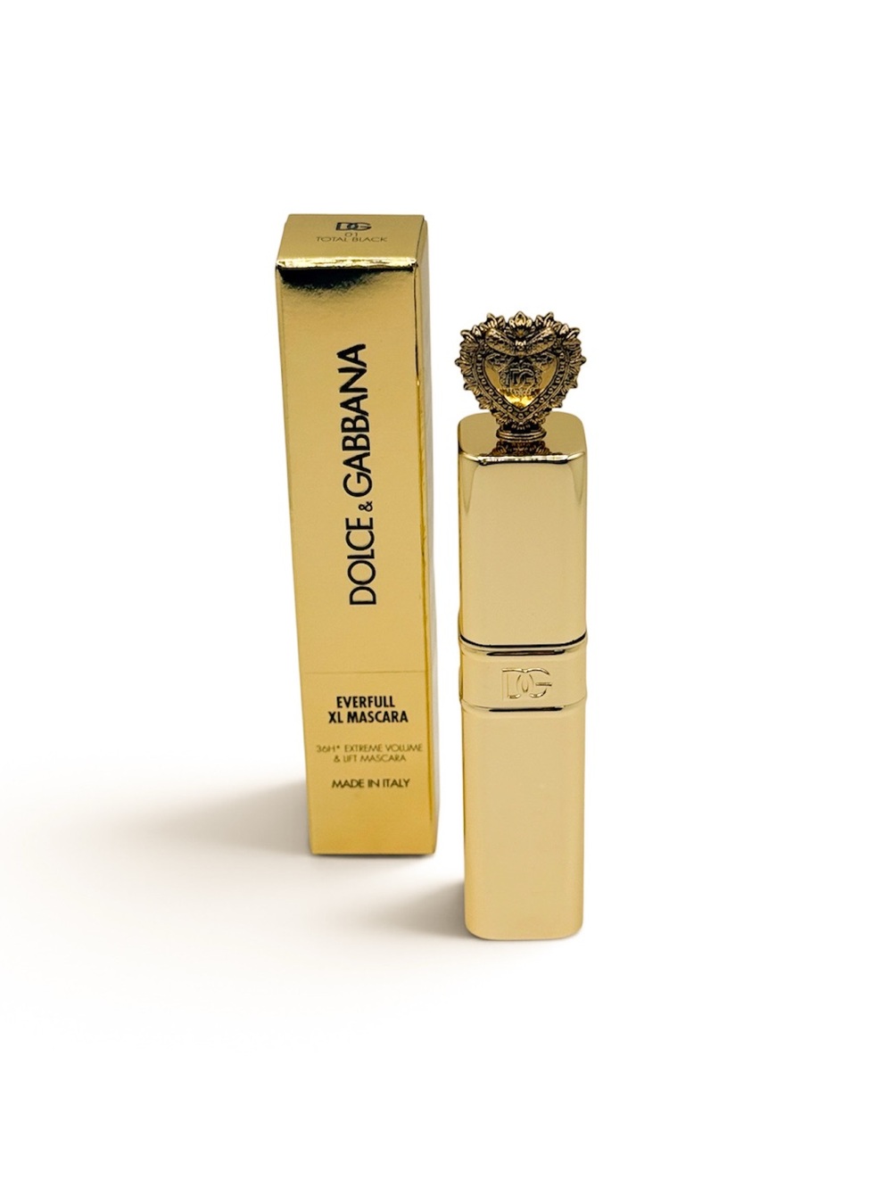 Dolce & Gabbana Everfull XL Mascara 01 Total Black Deluxe Sample 3mL NEW